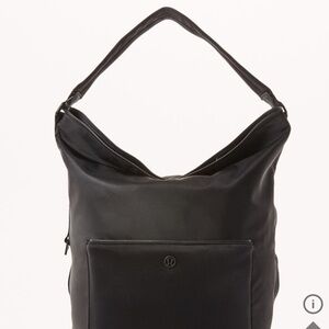 lululemon all set hobo bag (black)